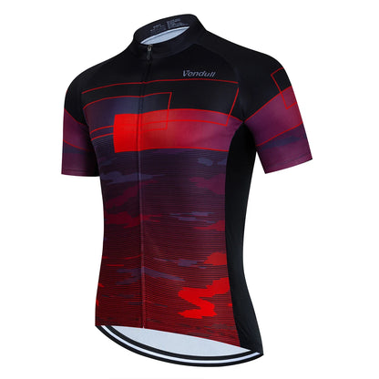 Men Short Sleeve Cycling Jersey