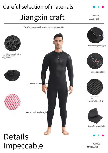 3mm Neoprene Diving Suit For Men/Women